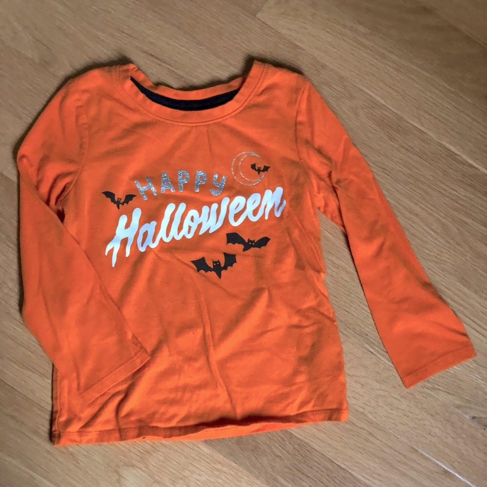 Kids Halloween long sleeve shirt - size 4T